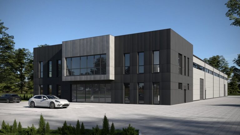 Projekt technologiczny lokalu gastronomicznego - elewacja, Studio B-art