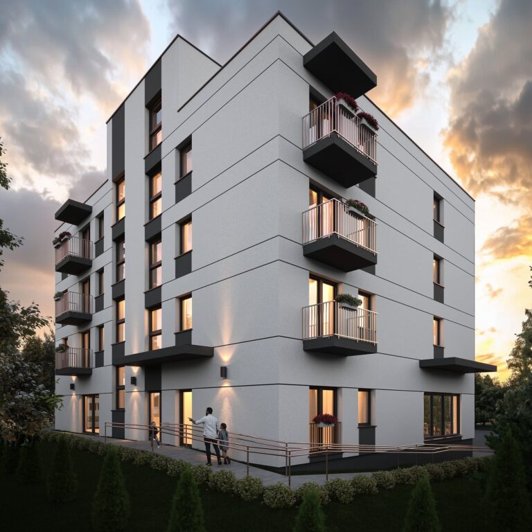 Budynek wielorodzinny w Pszczynie - realizacja Studio B-art